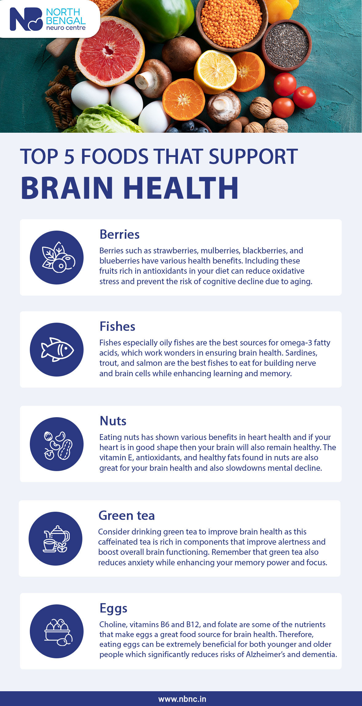 Top 5 Foods That Support Brain Health